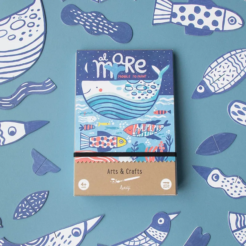 Lavoretto fai-da-te: crea una decorazione sospesa a tema marino