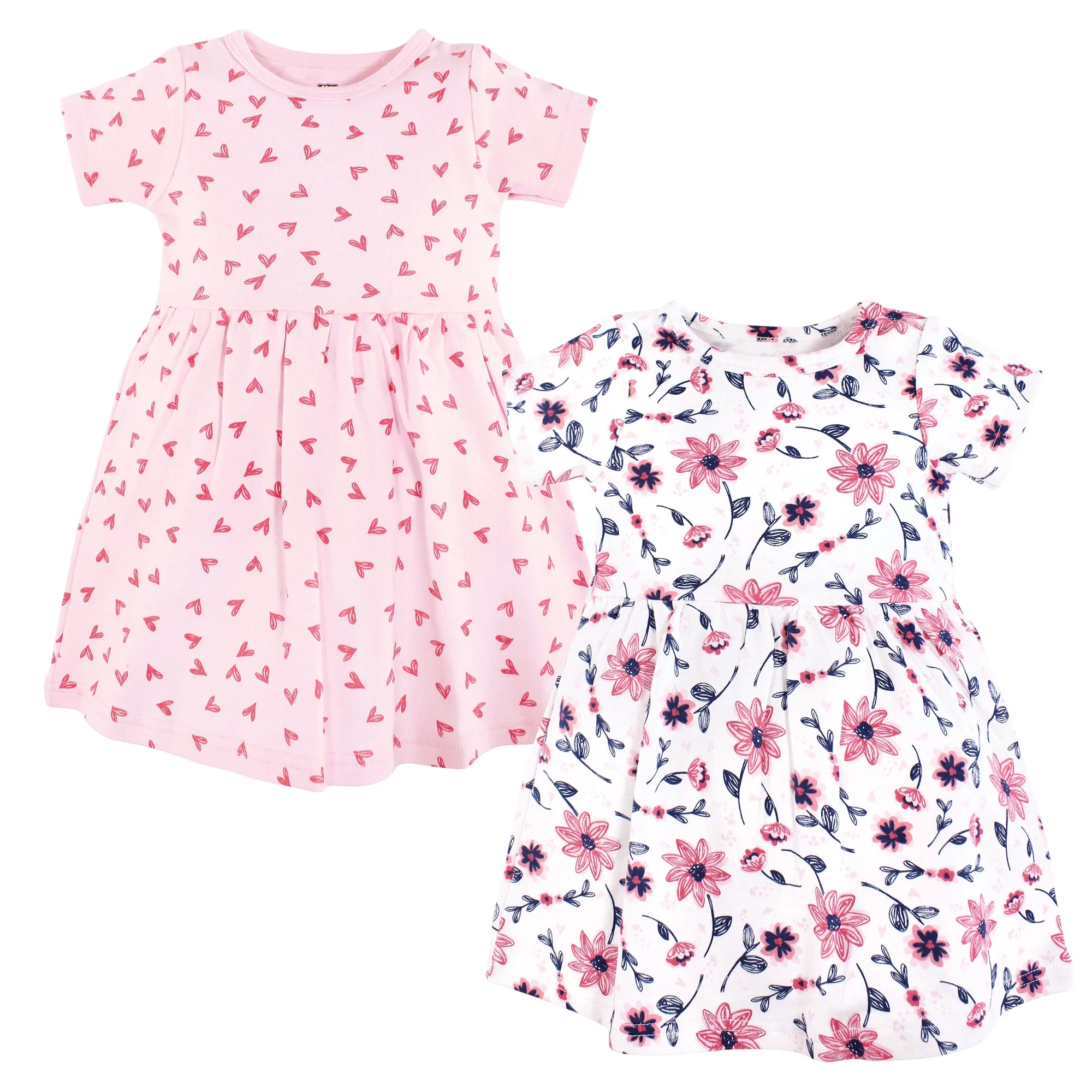 Vestido de algodão vs. body para bebés meninas