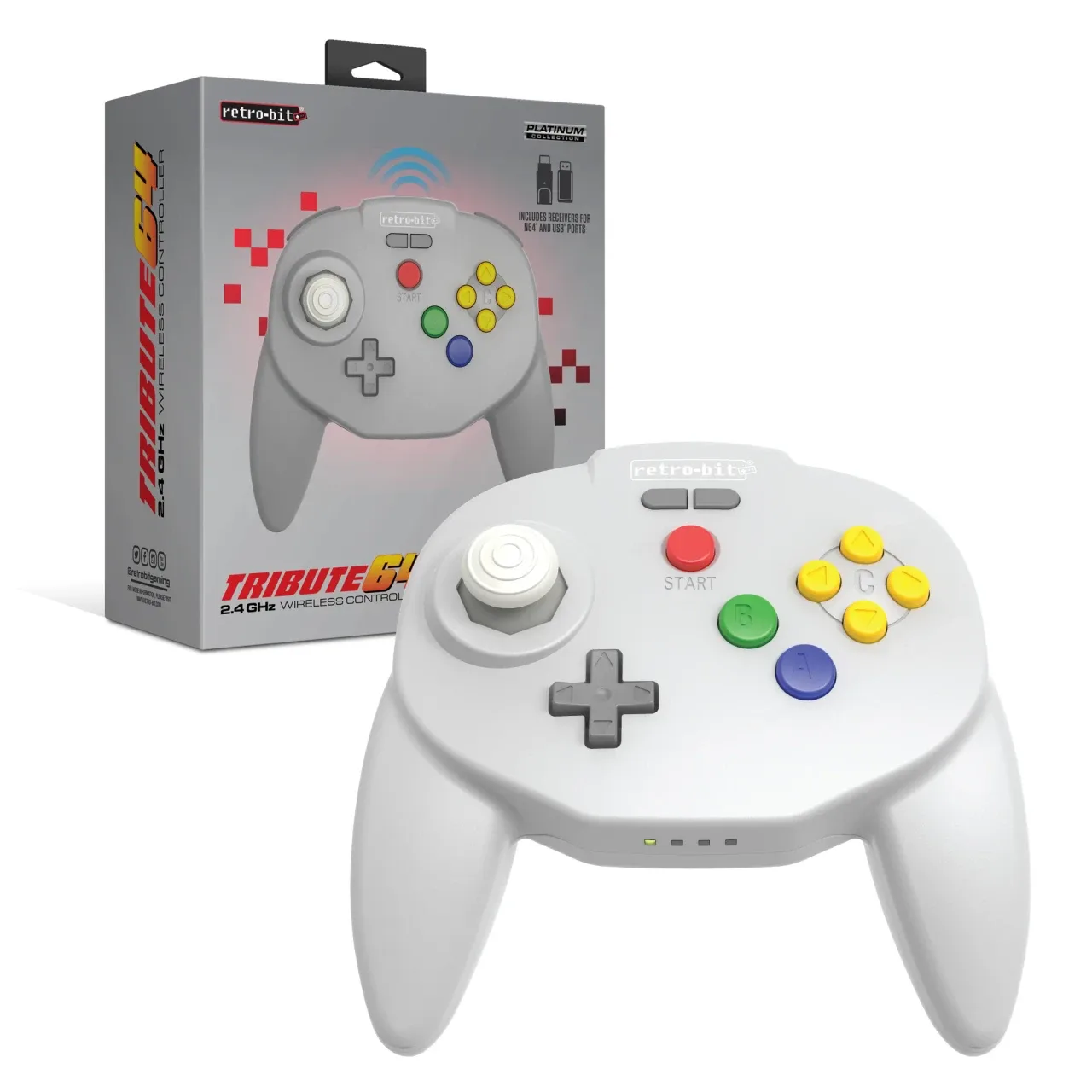 Como configurar o Retro-Bit Tribute64 V2 sem fios na N64