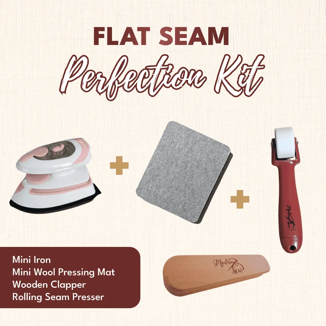 Utiliser le kit de couture plate parfaite pour le quilting