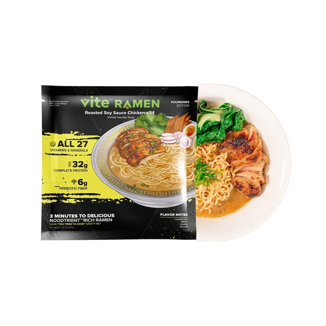 Vite Ramen Vegan Variety 8 Pack Review: Plant-Based Flavors and Nutrition