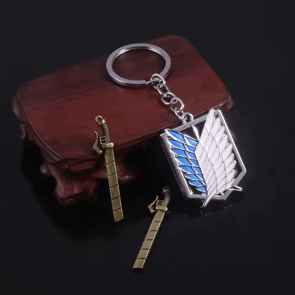 Attack on Titan Keychain Set: What Symbols Are Included?