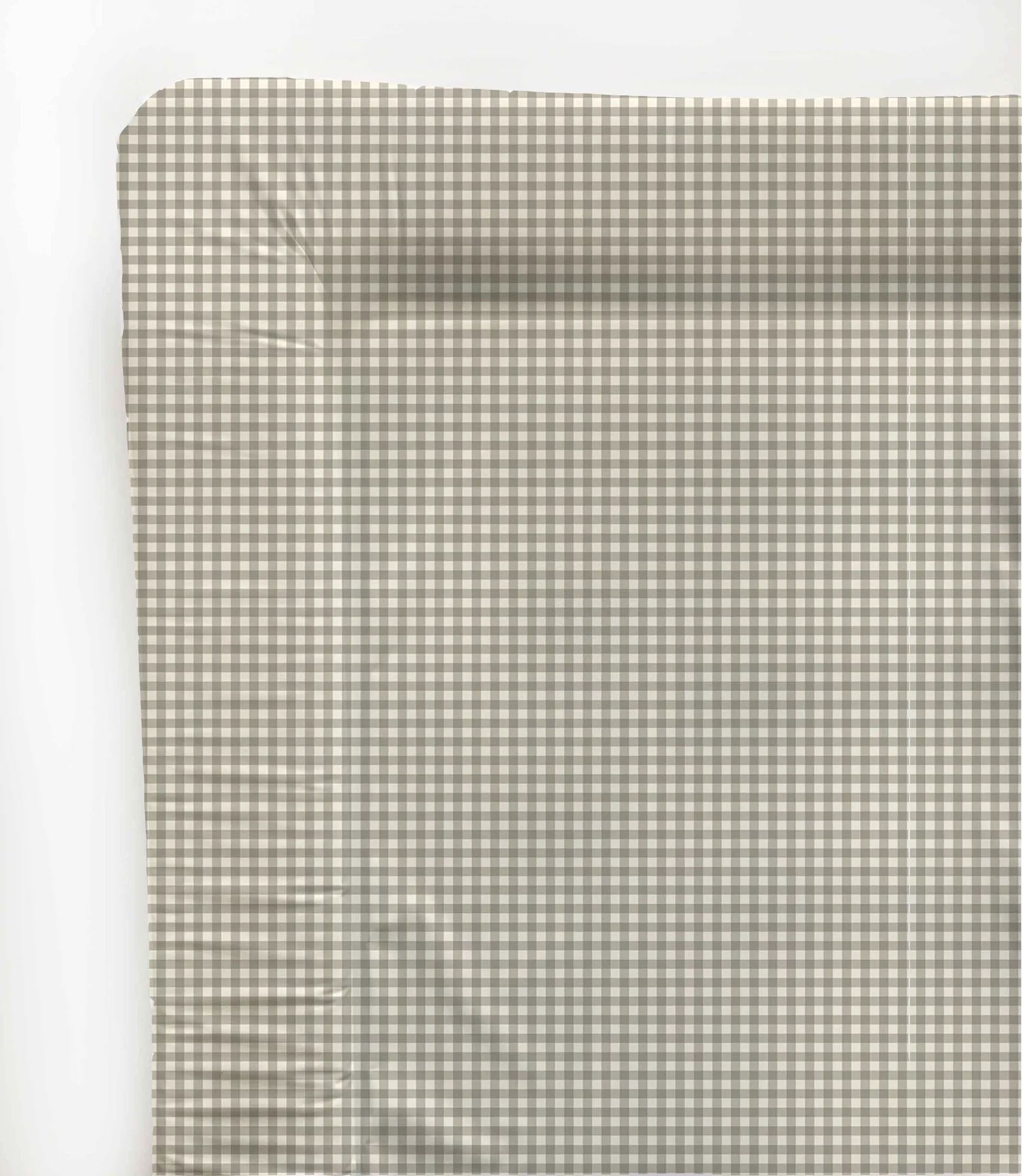 Changing Mat - Greige Gingham