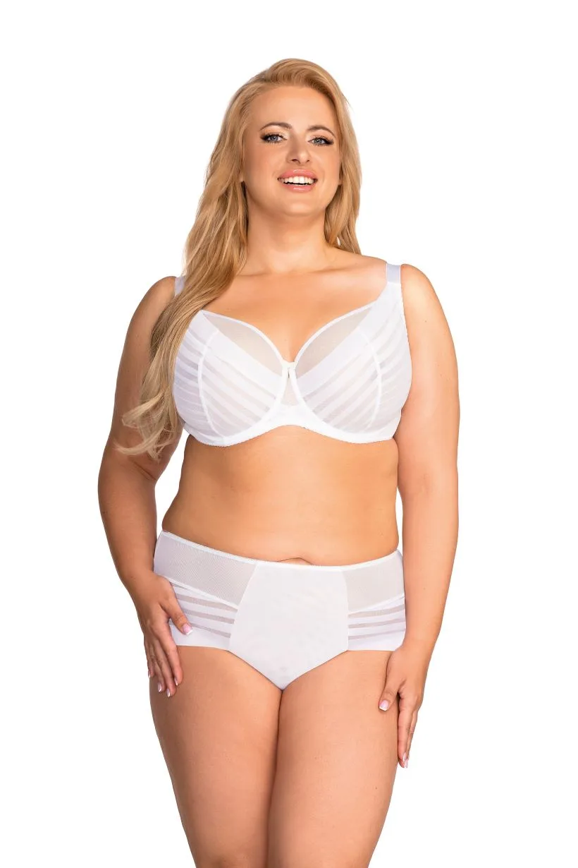Alizee Soft biel N550 - Biustonosz - 65
