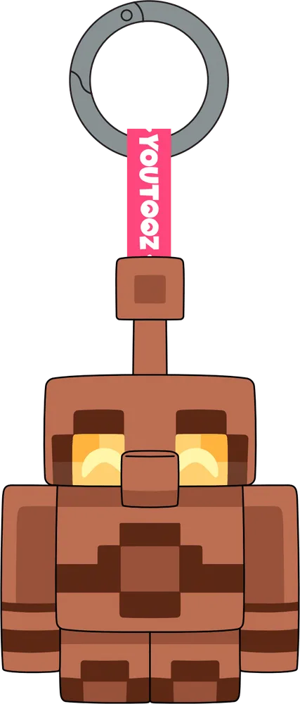 Copper Golem Keychain (5in)