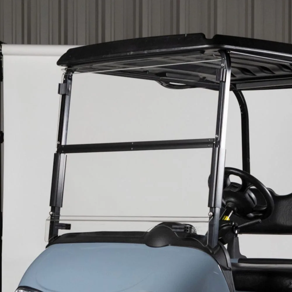 Para-brisas EZGO RXV Transparente Dobrável DOT (Anos 2008-2022) | Red Dot®