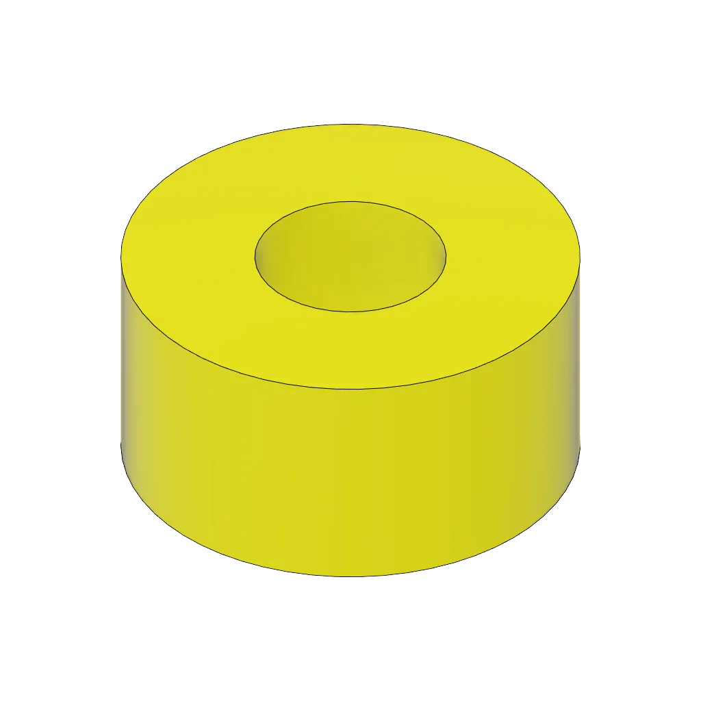 Anello elastico di regolazione Ø 6 mm, giallo