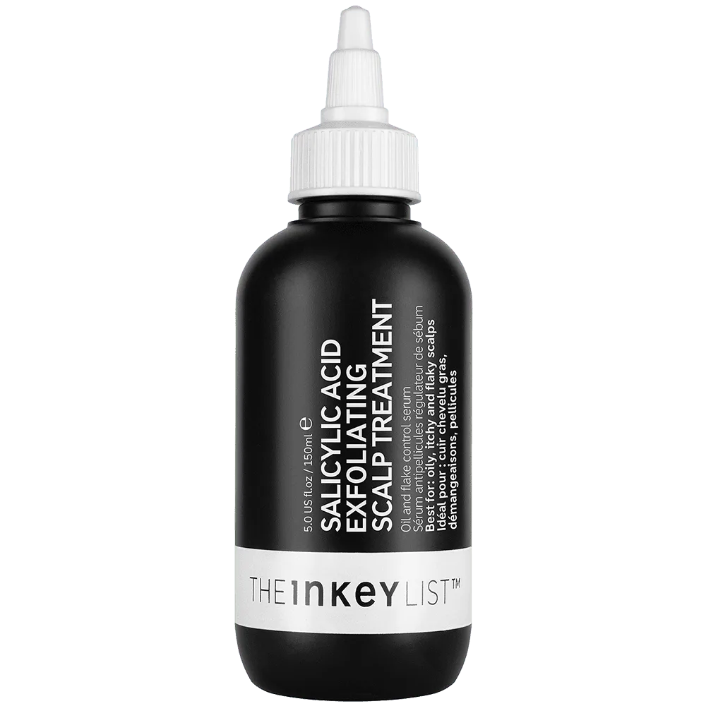 Kyselina salicylová exfoliační ošetření pokožky hlavy