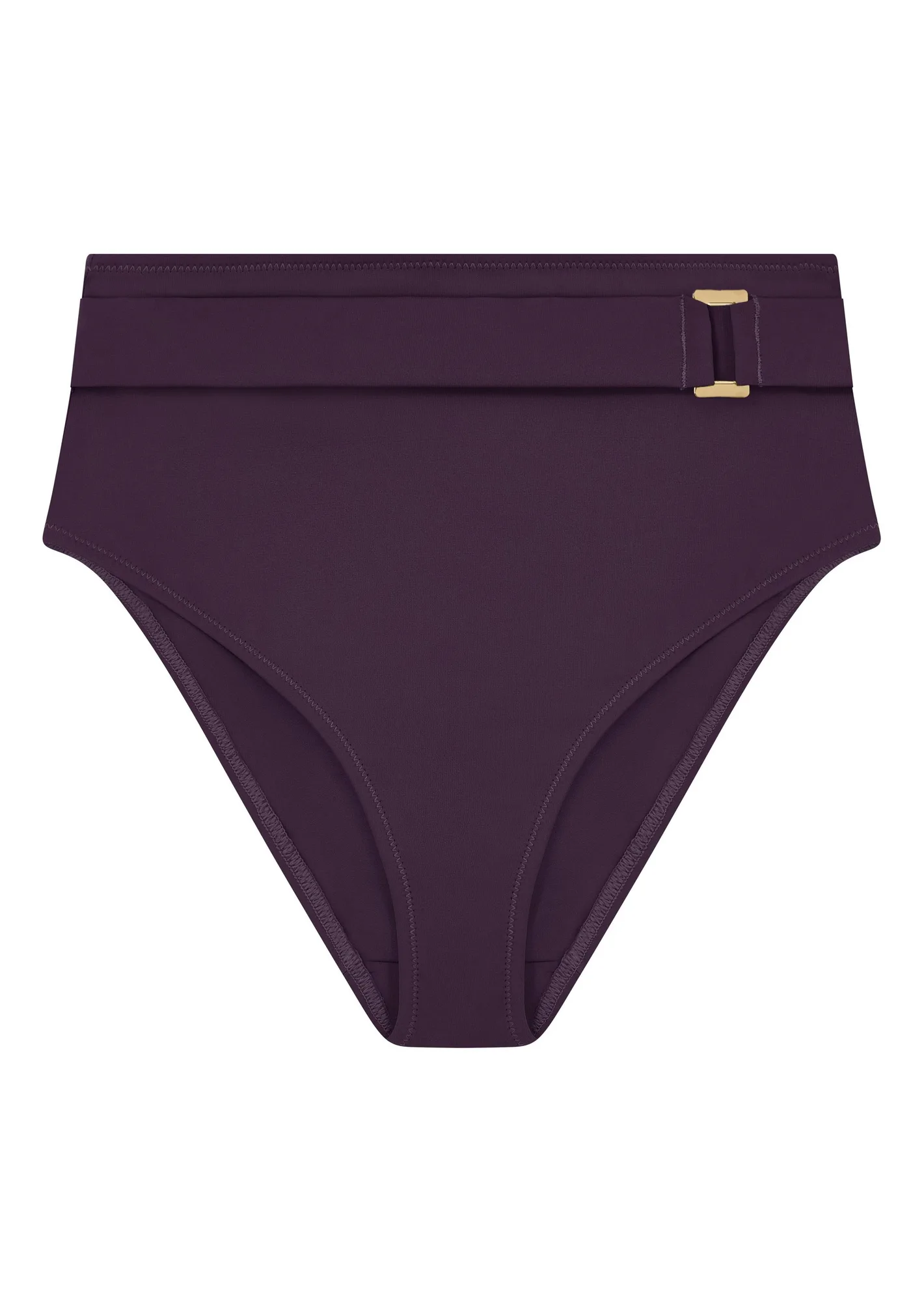 Boudoir Beach Black Cherry High Waist Bikini-Hose