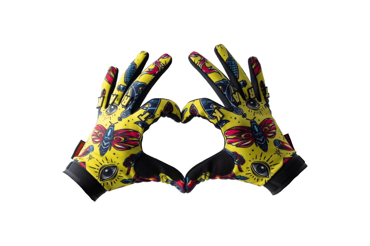 Trak Racer Multi-Use Sim Racing Gloves - Yellow