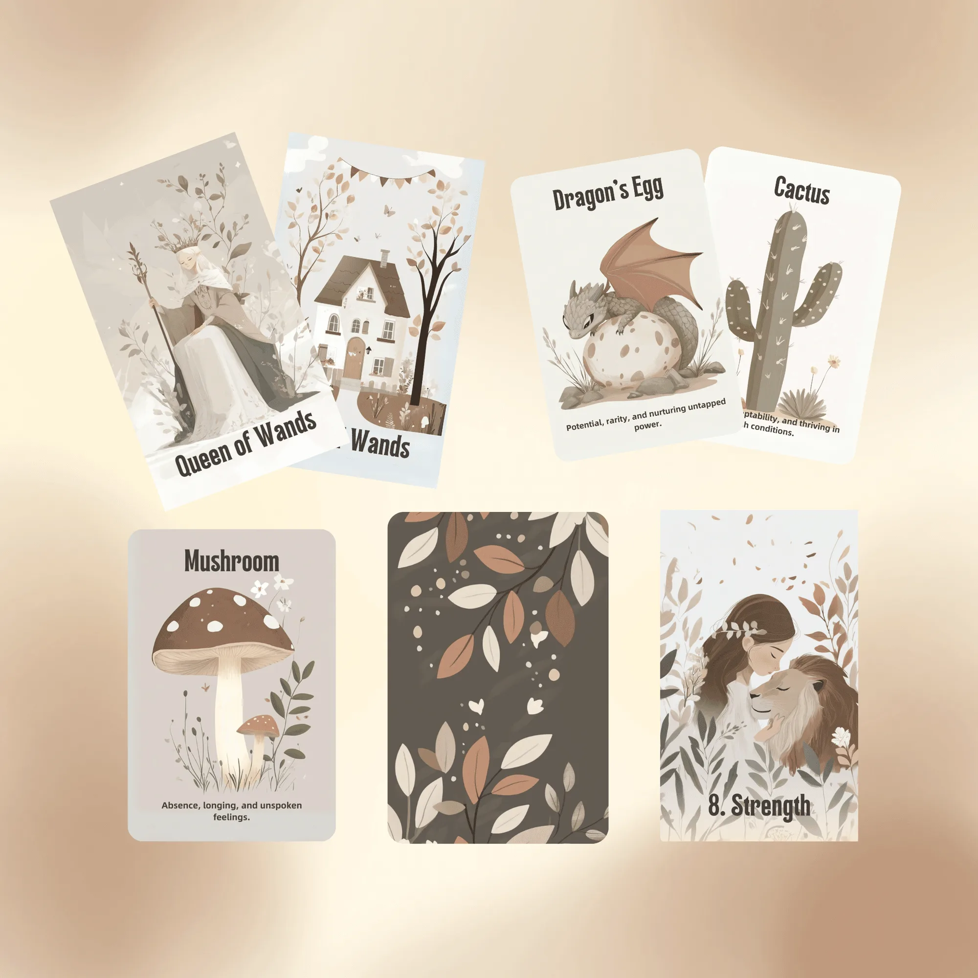 Kindred Spirit Tarot & Oracle Bundle ☕ Ein gemütliches 2-Deck-Set mit sanften Einsichten, langsamen Leben und seelenberuhigenden Szenen