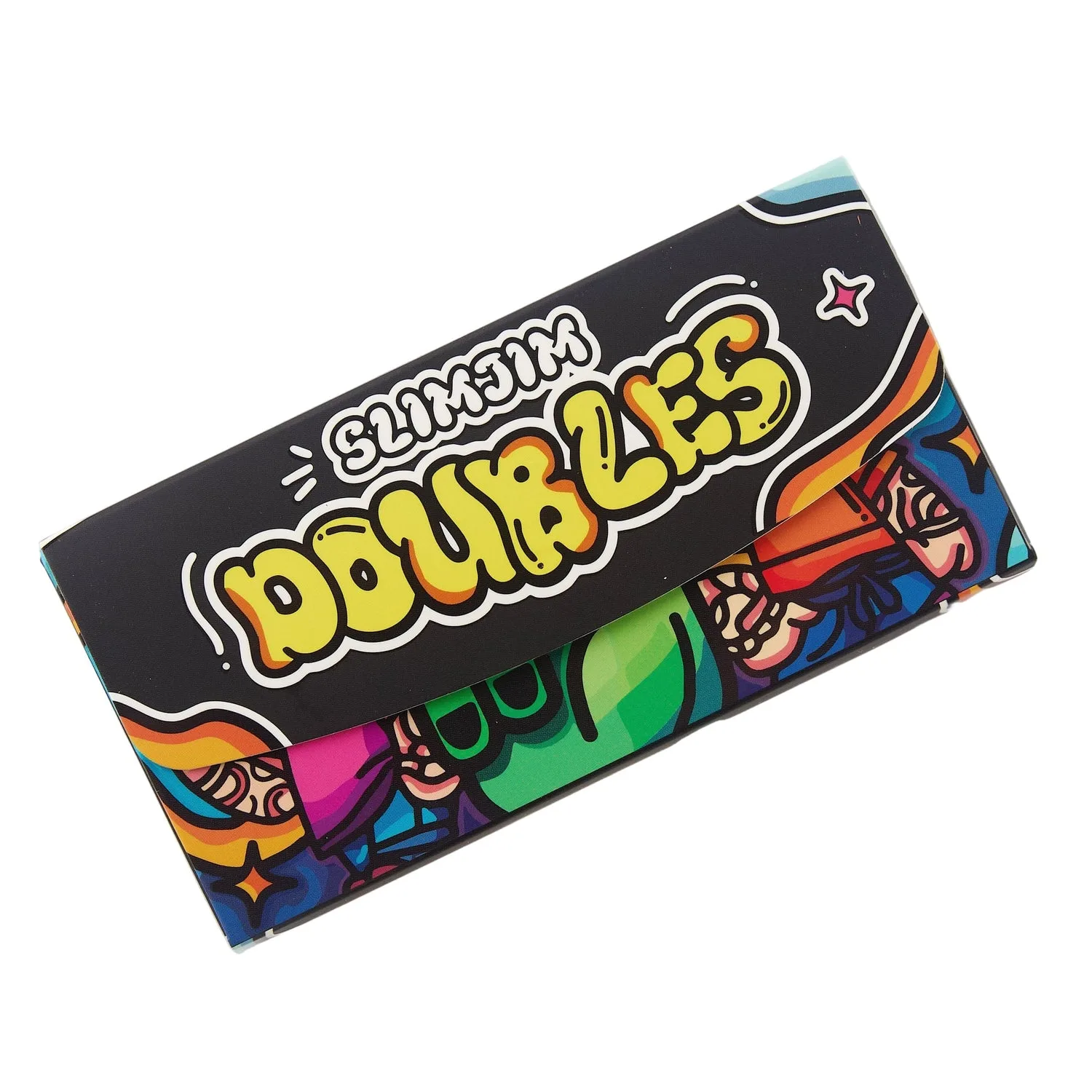 Kit de enrolar Slimjim Doubles: Papéis+Pontas+Bandeja