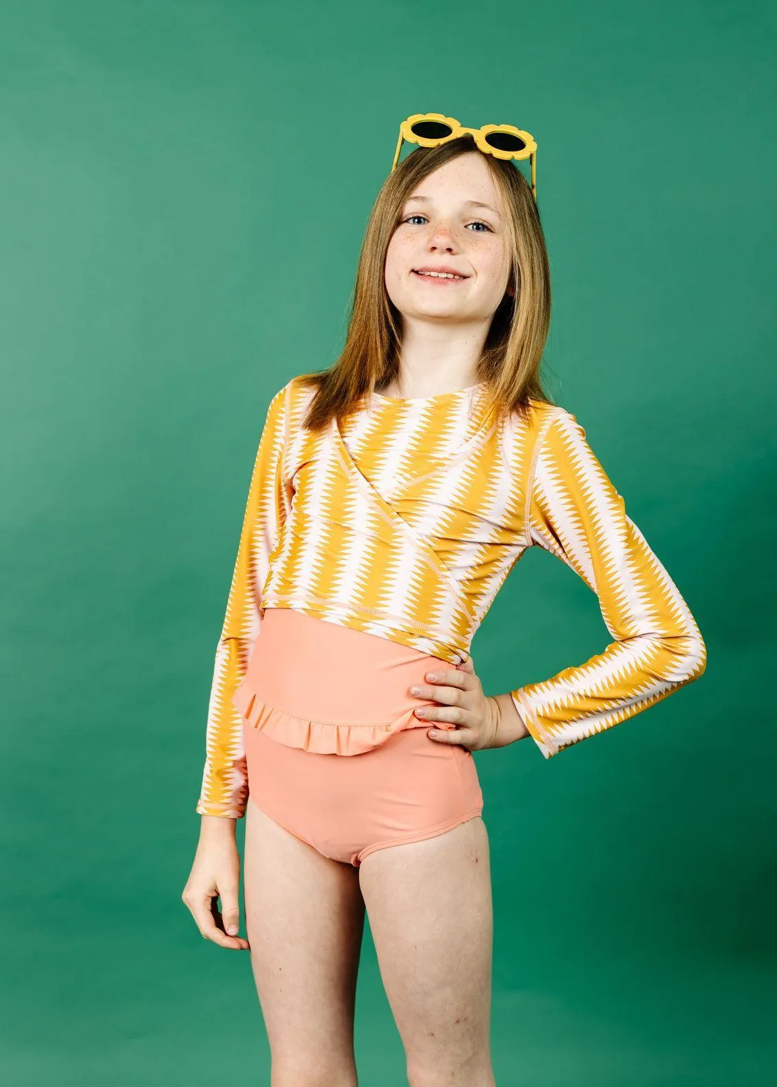 Youth Mid-Ruffle Bottoms