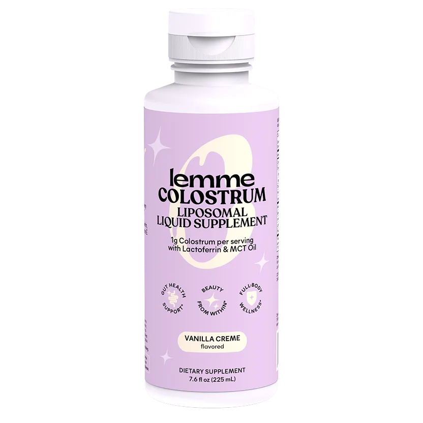 Tipy pro skladování tekutého Lemme Colostrum