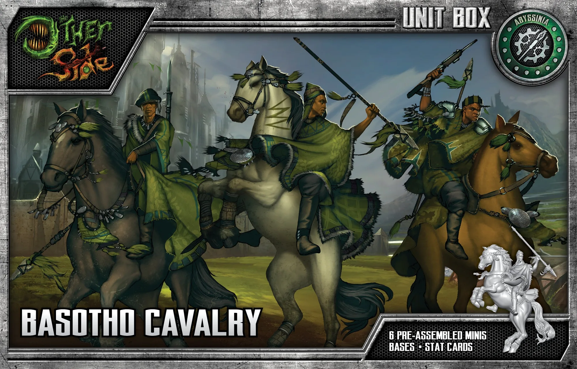 The Other Side Basotho Cavalry Unit Box – What You Get