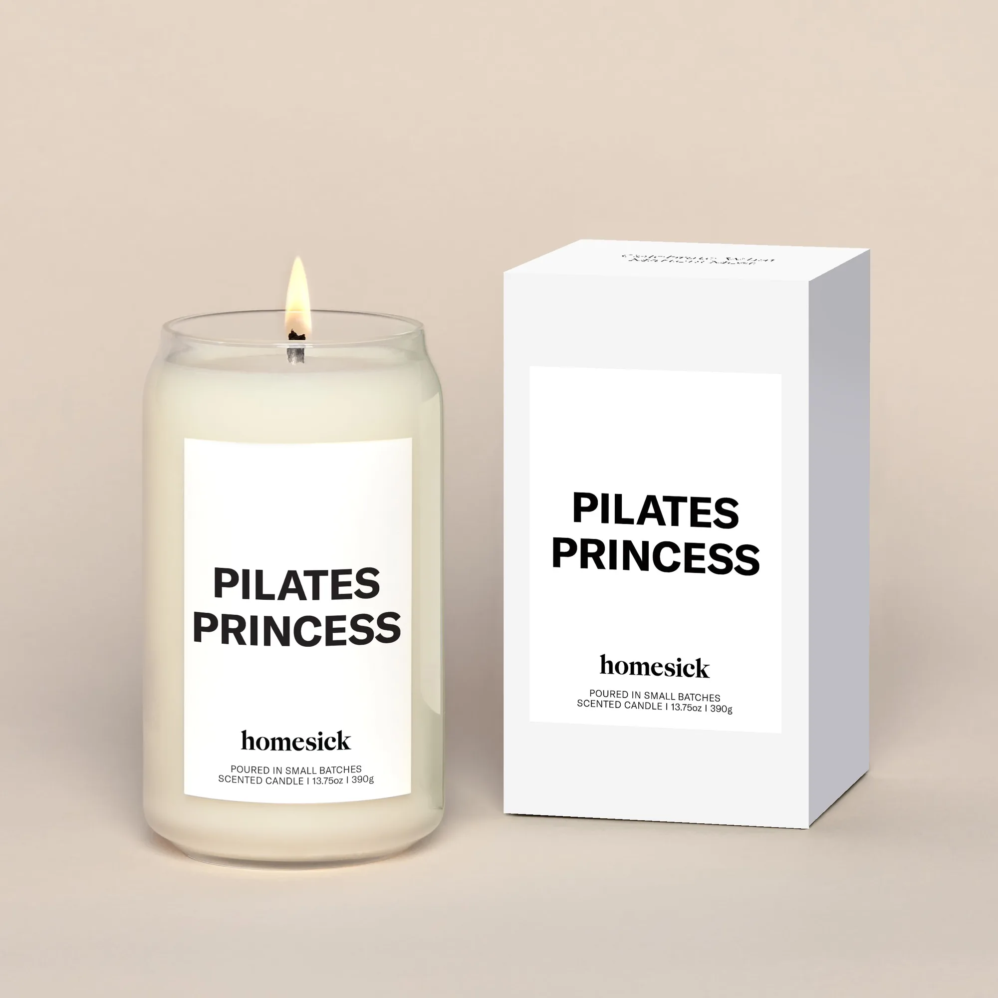 Świeca Pilates Princess: Zapach do domowej przestrzeni treningowej