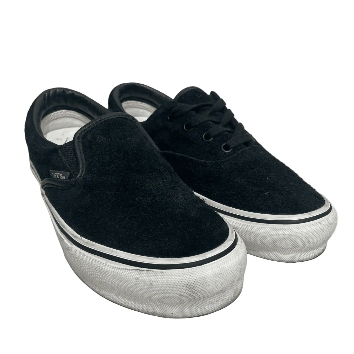 VANS VAULT/Needles/Low-Sneakers/US 6/Suede/BLK/mix match