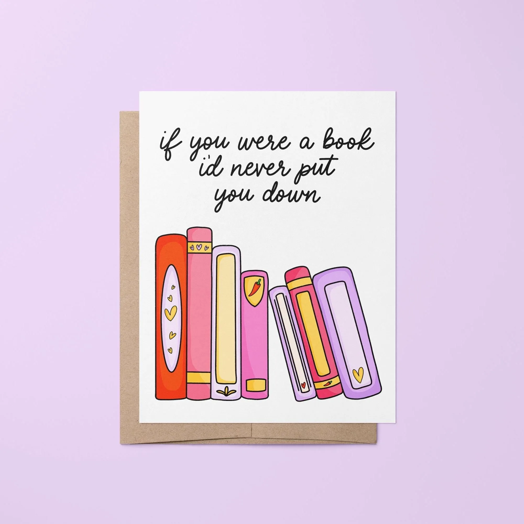 Tarjeta si fueras un libro