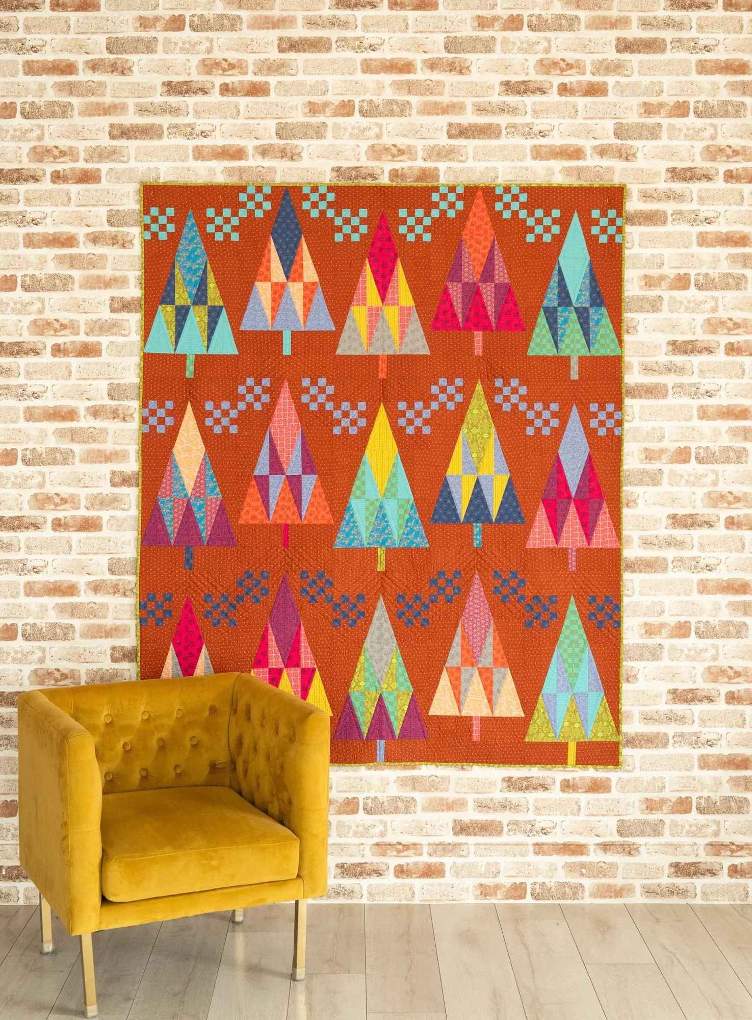 Ember Cloth Ponder Trees Quilt Kit: What's Inside and How to Start