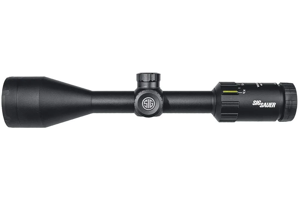 SIG WHISKEY3 SCOPE, 4-12X50MM, 1" BDC-1 QUADPLEX RETICLE, 0.25 M