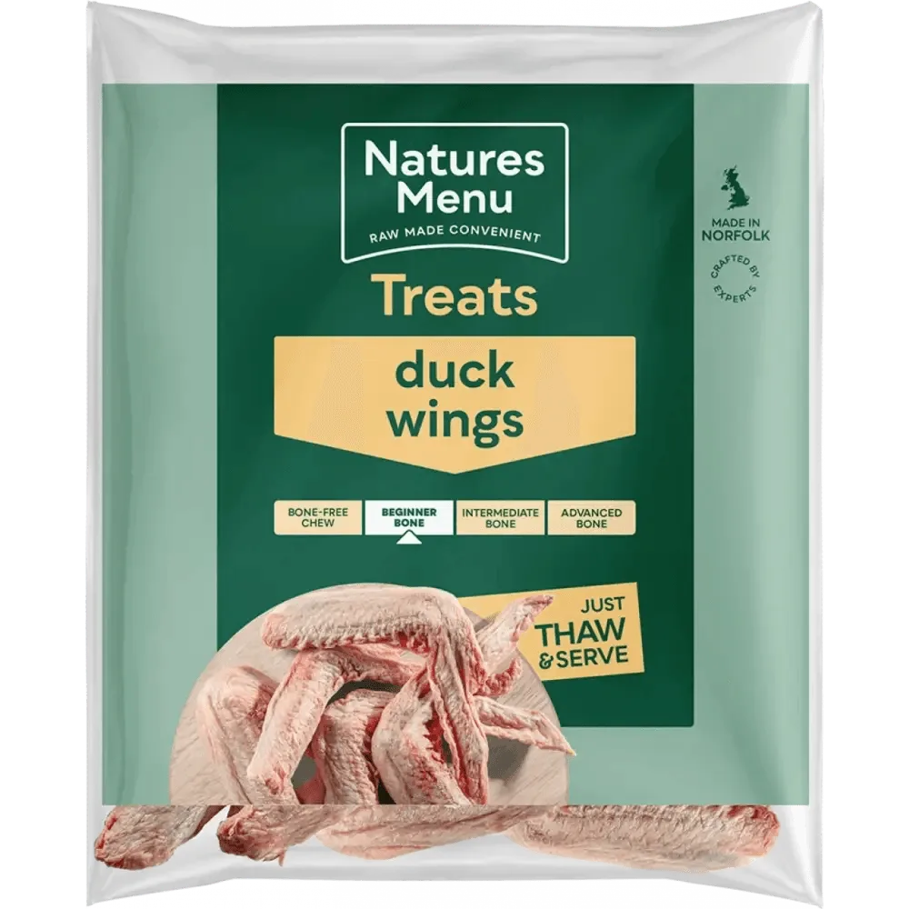 Natures Menu Rohe Entenflügel für Hunde