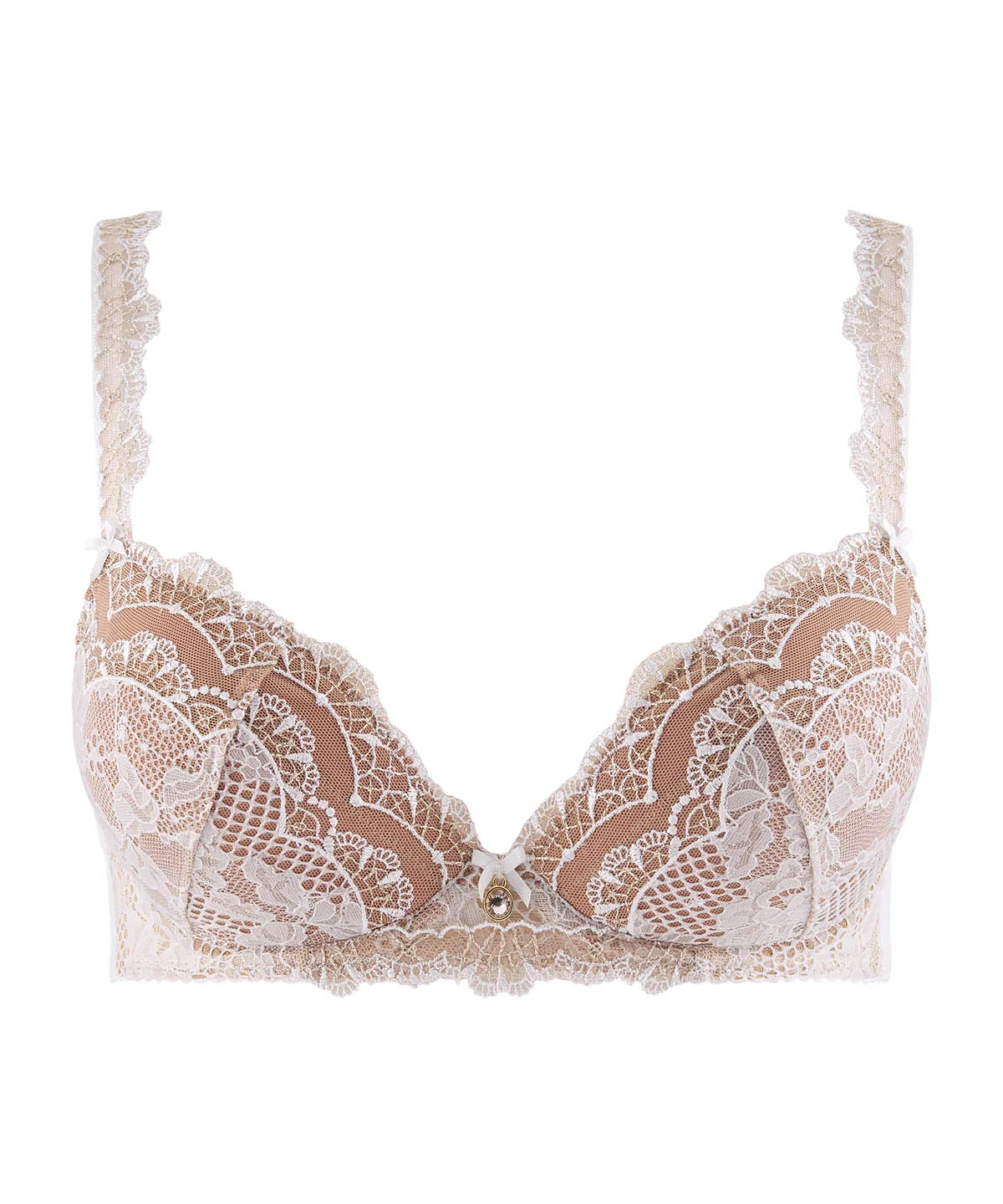 Soleil Nocturne Push-up bra Opale