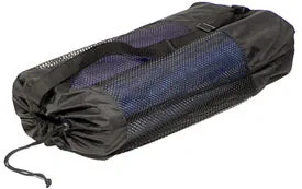 Übergroße Nylon-Yogamattentasche mit Kordelzug