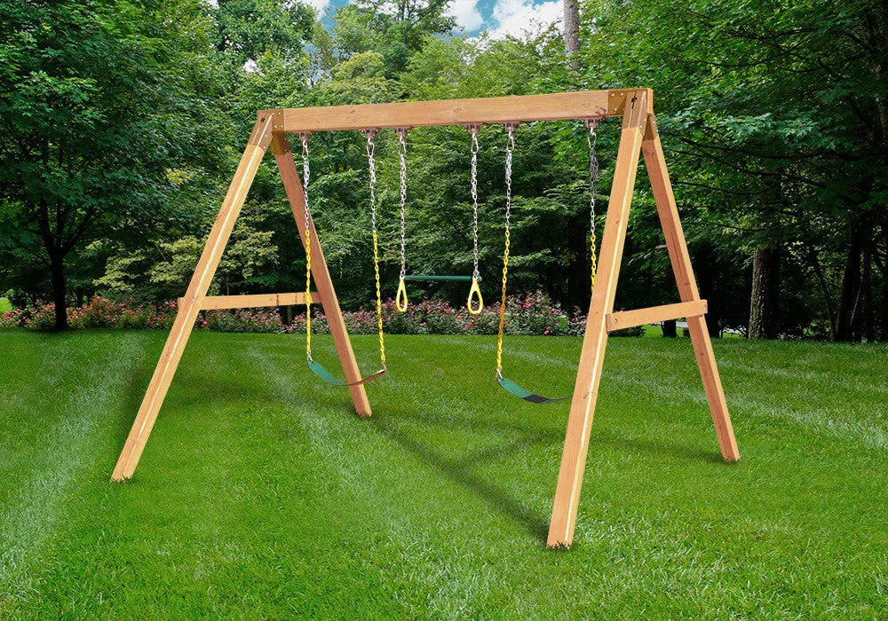 Free Standing Swing Set - Hardware-Only Kit