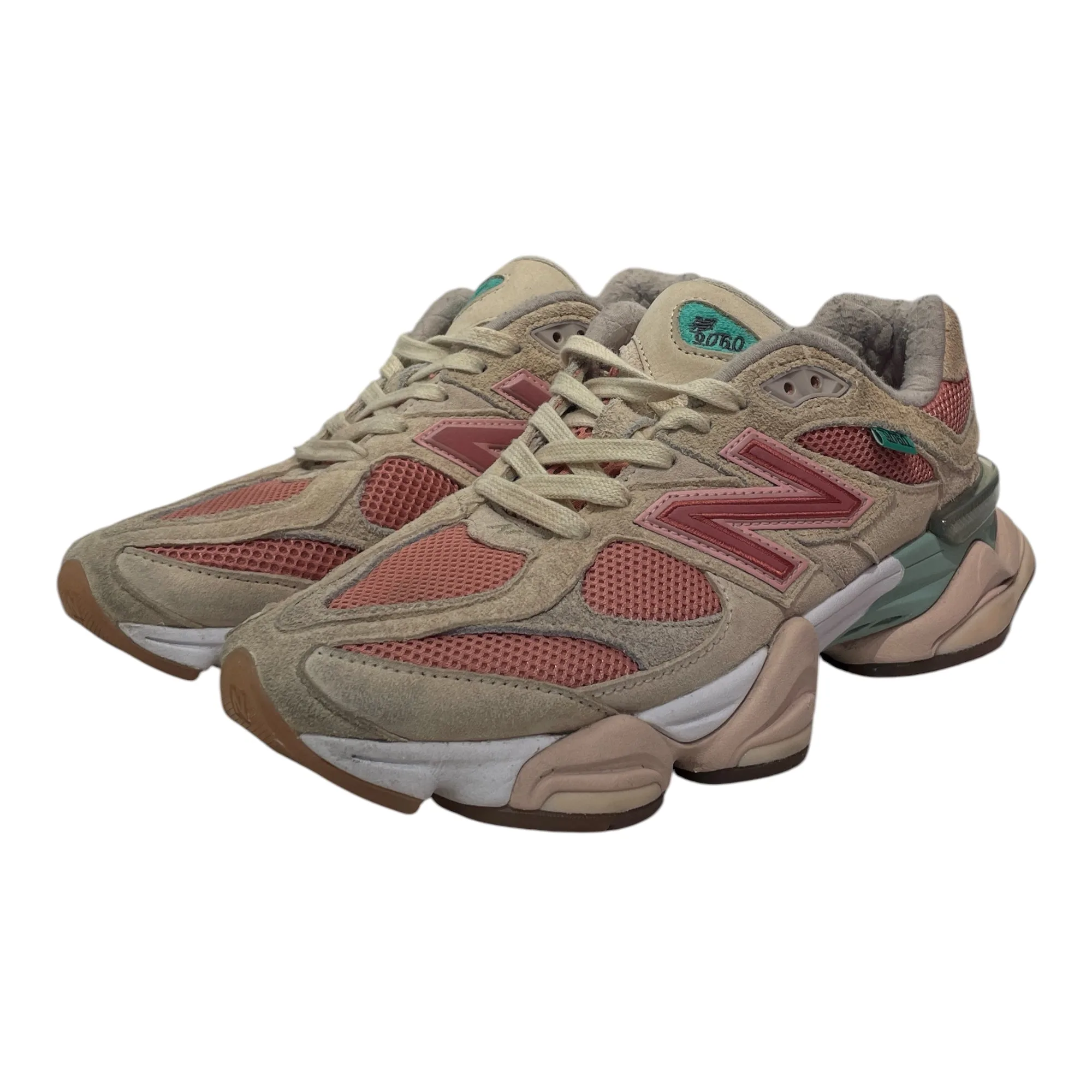 NEW BALANCE/Low-Sneakers/US 9.5/Suede/CRM/