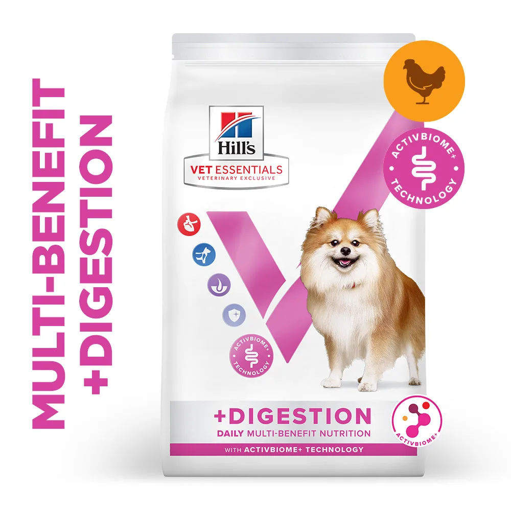Hill's™ VET ESSENTIALS™ MULTI-BENEFIT + DIGESTION Adult 1+ Small & Mini Dry Dog Food with Chicken