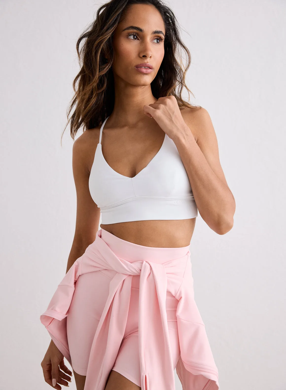 White Sense Strap Bra: Fit and Support Guide