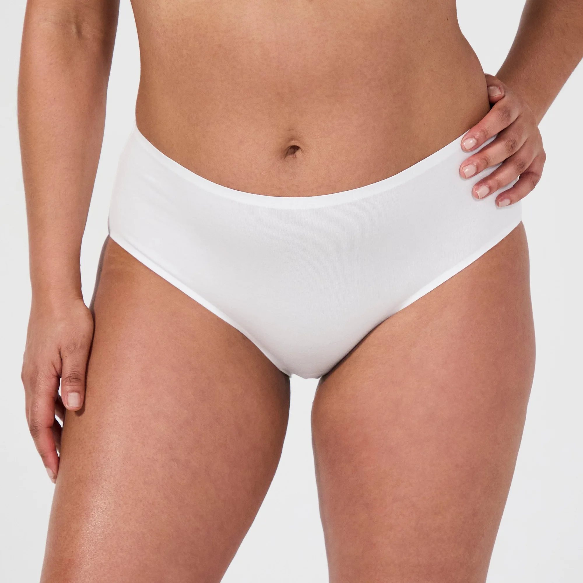 Culotte taglia unica bianco Just one cotton