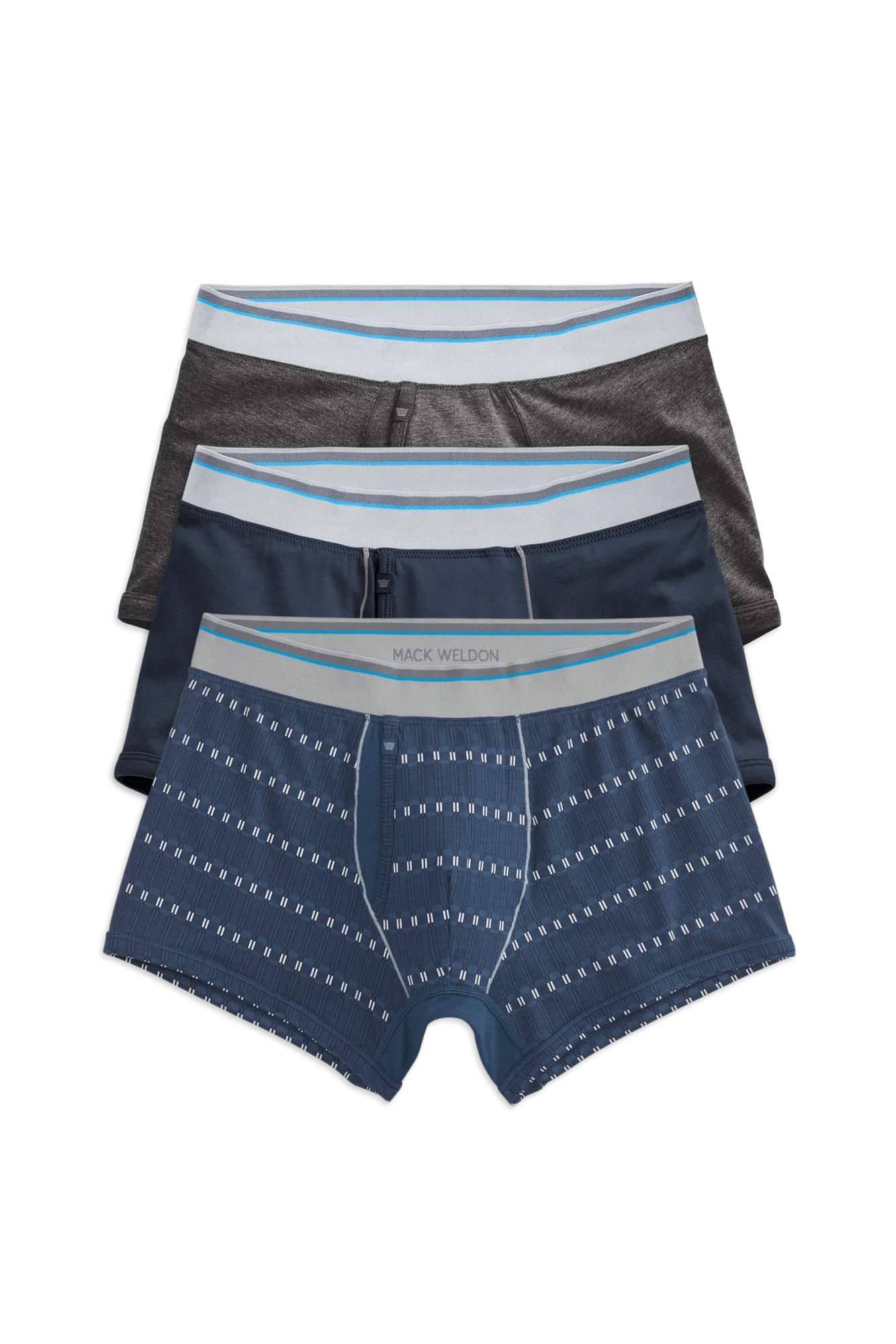 3-pack 18-Hour Jersey Trunks - Stormy Night