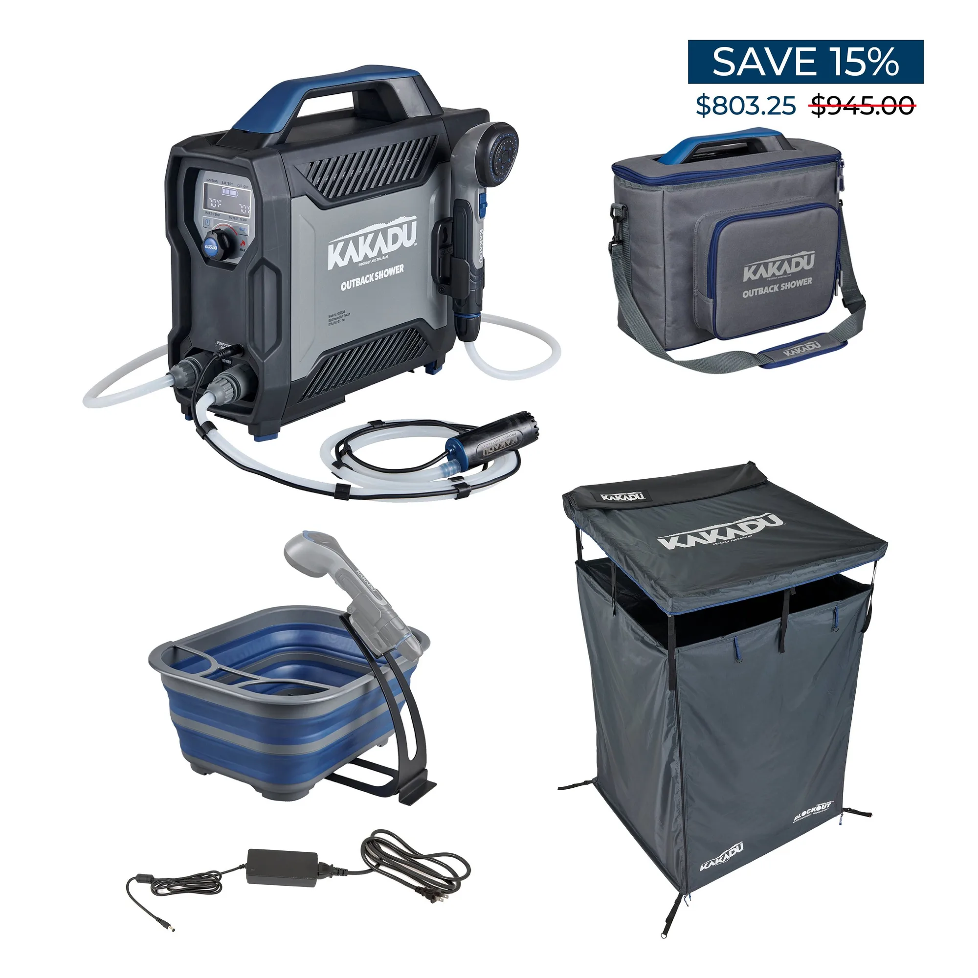 Bundle Outback doccia Overland