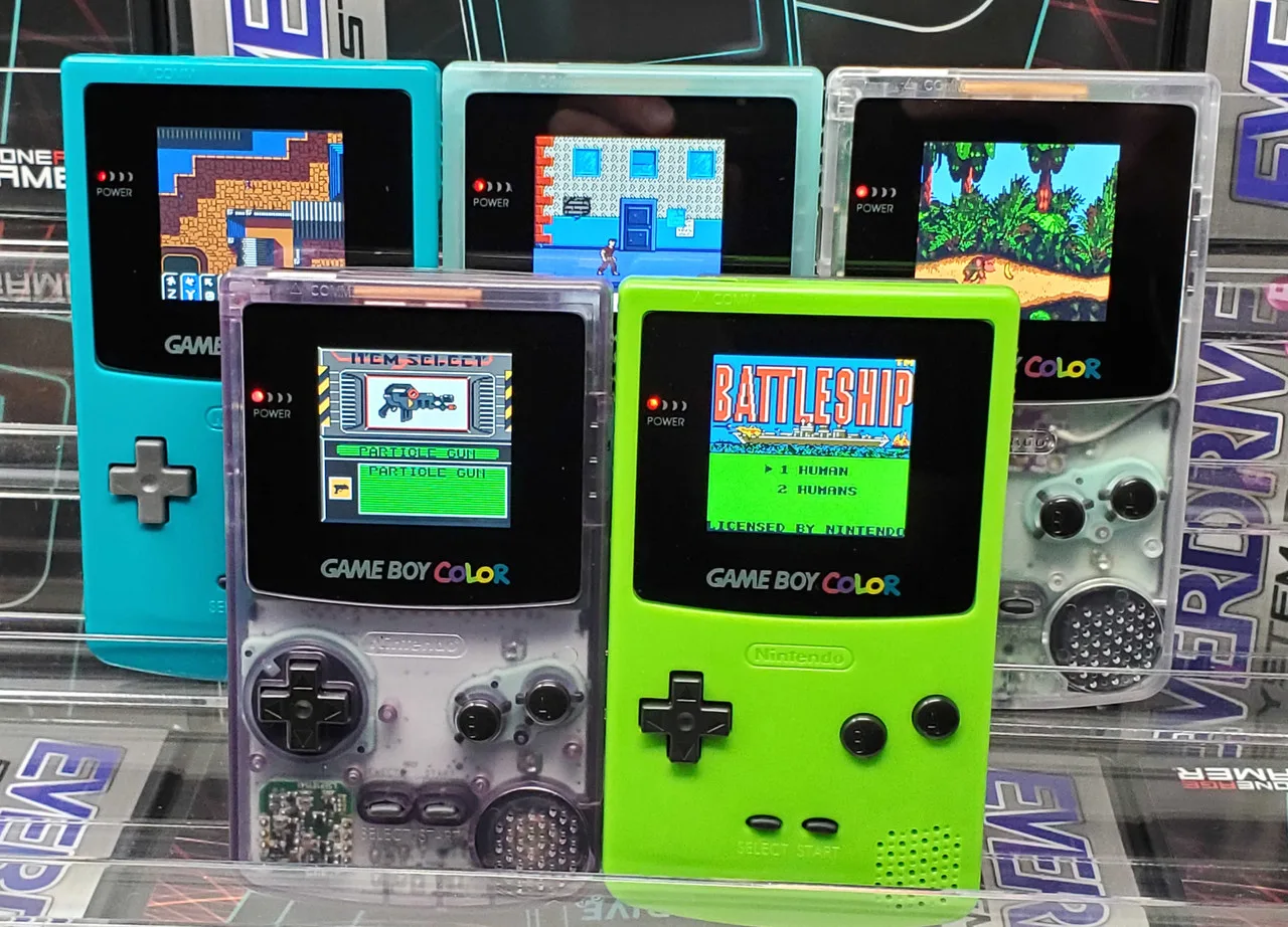 LCD Upgrade Service for Game Boy Color - McWill Backlight Screen