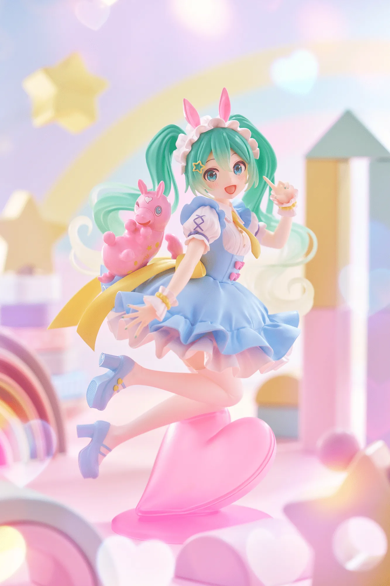 Hatsune Miku x Rody AMP+ -figuuri (Satutarina-versio)