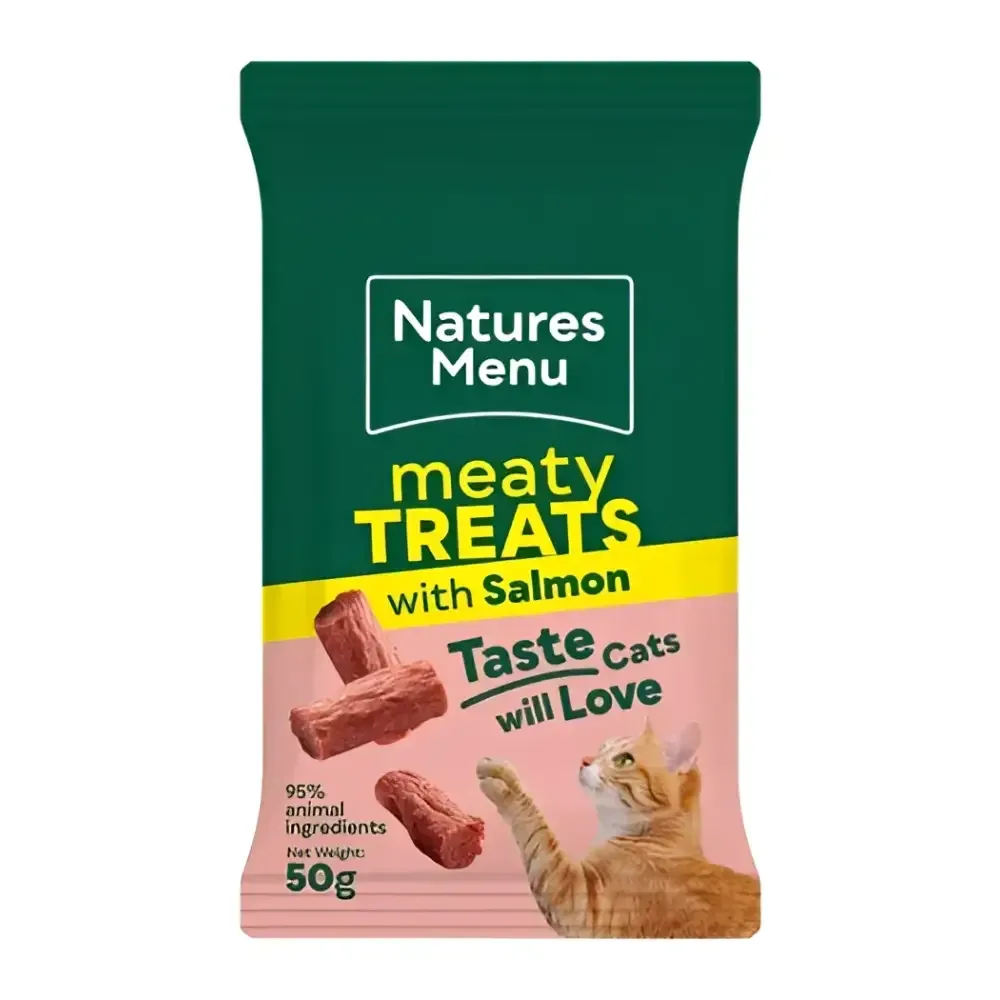 Natures Menu Salmon & Trout Mini Treats for Cats