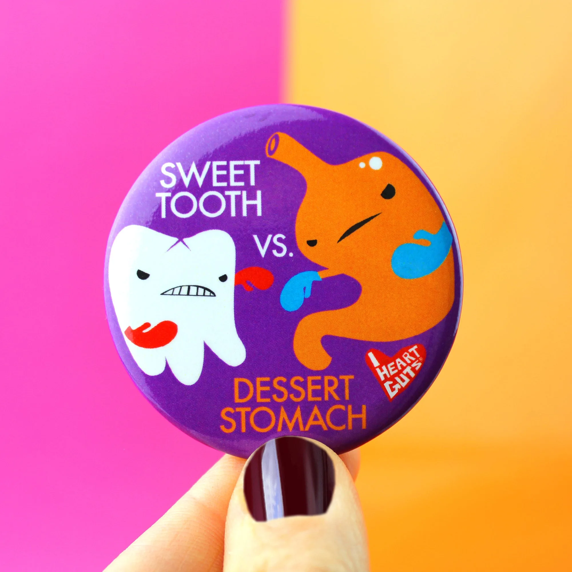 Sweet Tooth vs Dessert Stomach Magnet