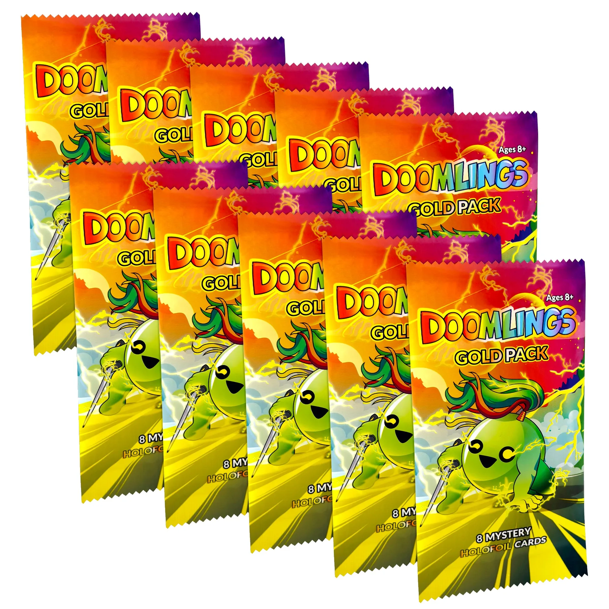Doomlings Base Set Gold Pack (10-Pack)