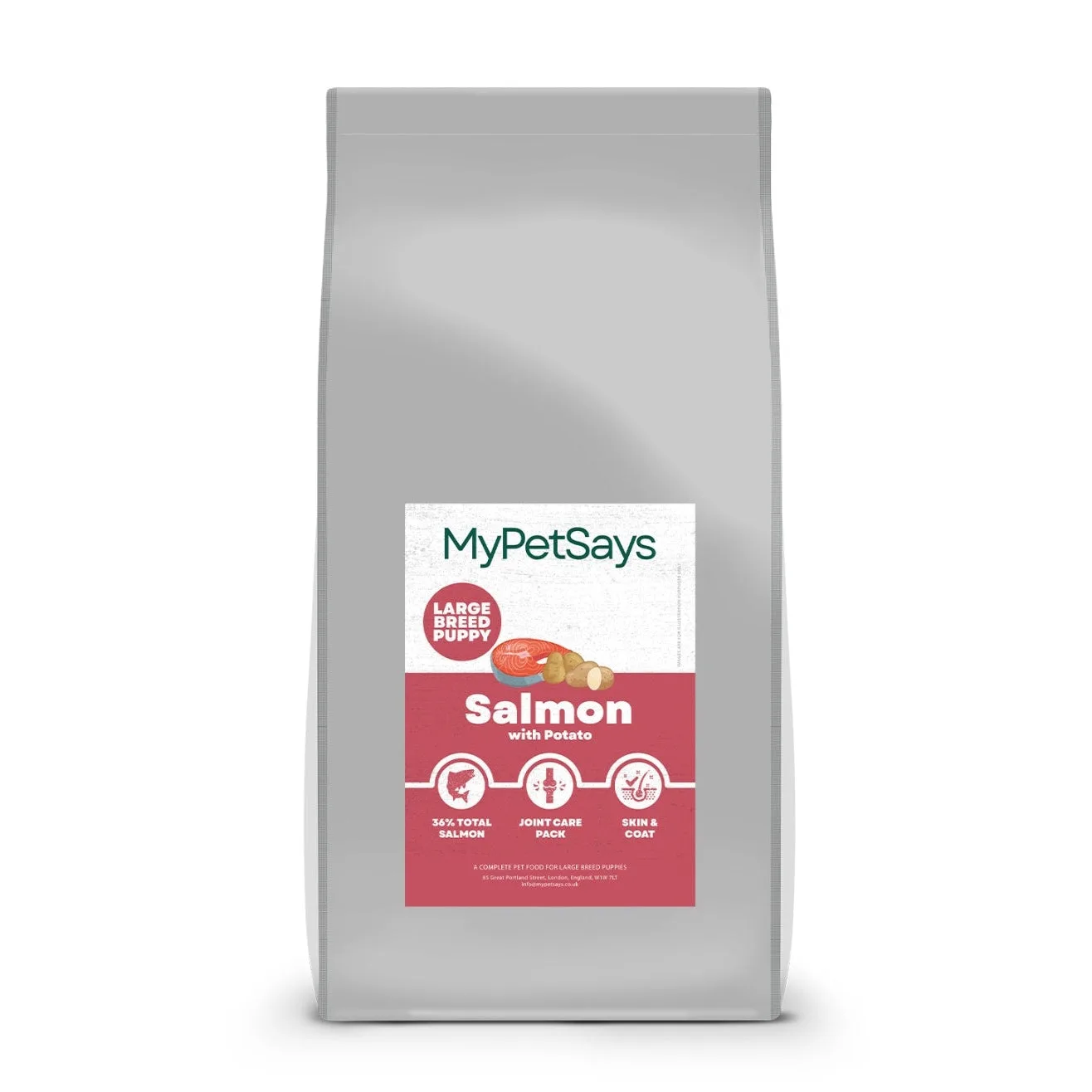 Super Premium Large Breed Puppy Food - Salmon & Potato