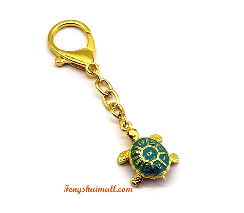 Period 9 Tortoise Amulet Keychain
