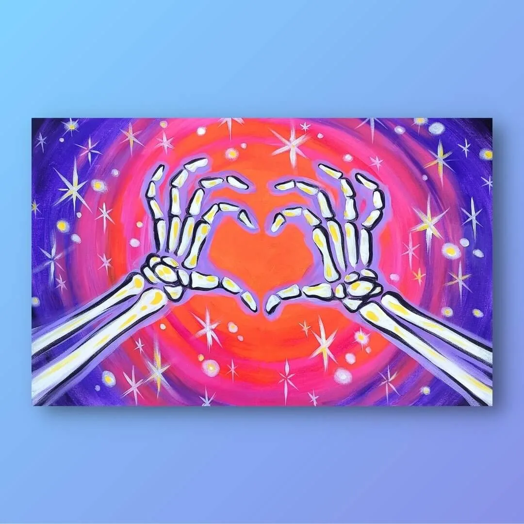 Reseña del kit de pintura Love Never Dies: el regalo romántico perfecto para aniversario