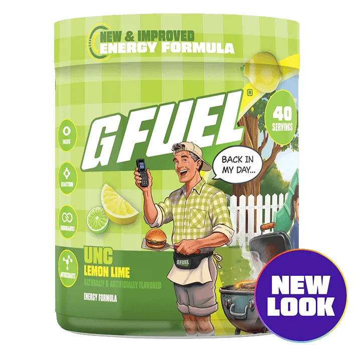 UNC Energy Formula vs ostatní příchutě G FUEL: Srovnání chutí