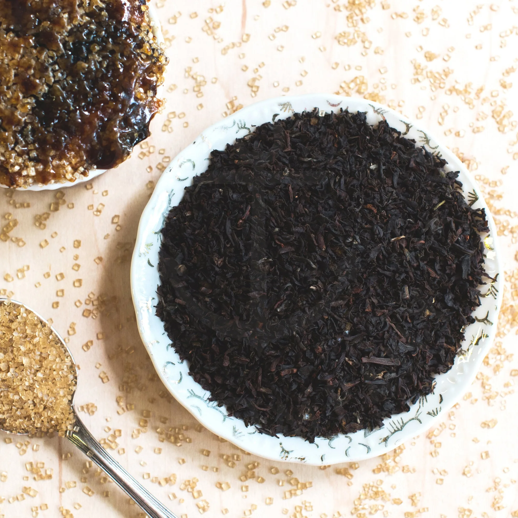 Cómo preparar té negro con azúcar quemado