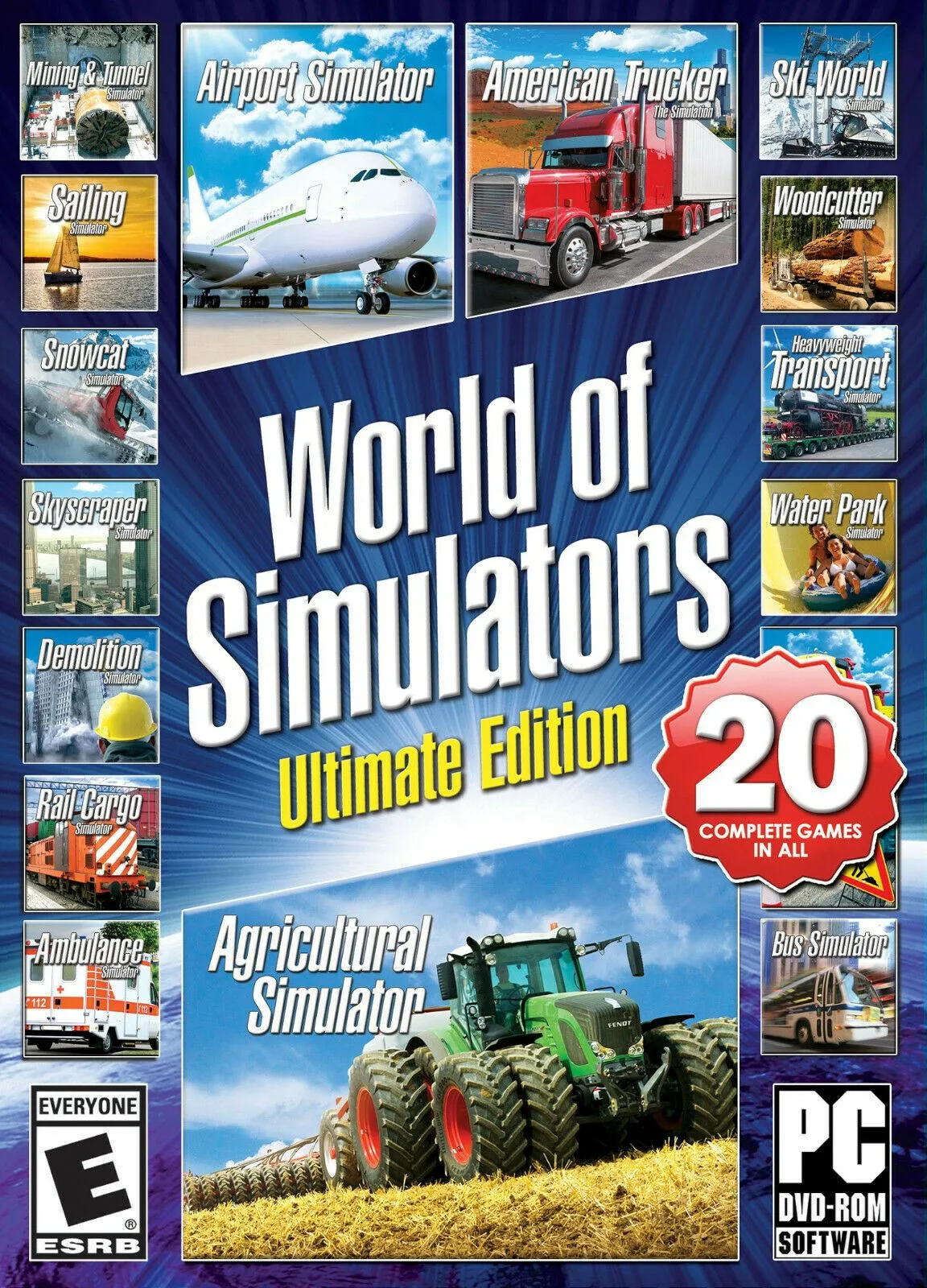 World of Simulators Ultimate Edition PC: game-overzicht