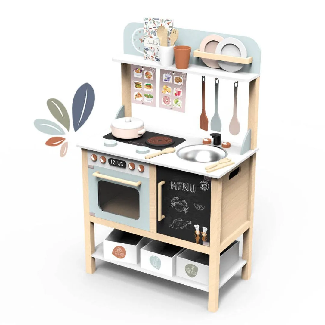 Speedy Monkey - Kitchen Party Wooden Play Kitchen