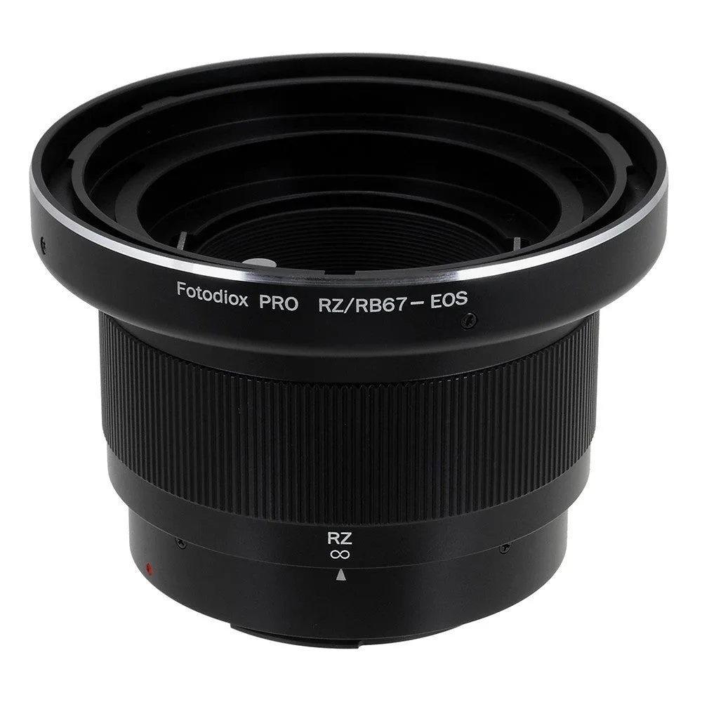 Mamiya RB67 Lens on Canon EOS with Helicoid Adapter
