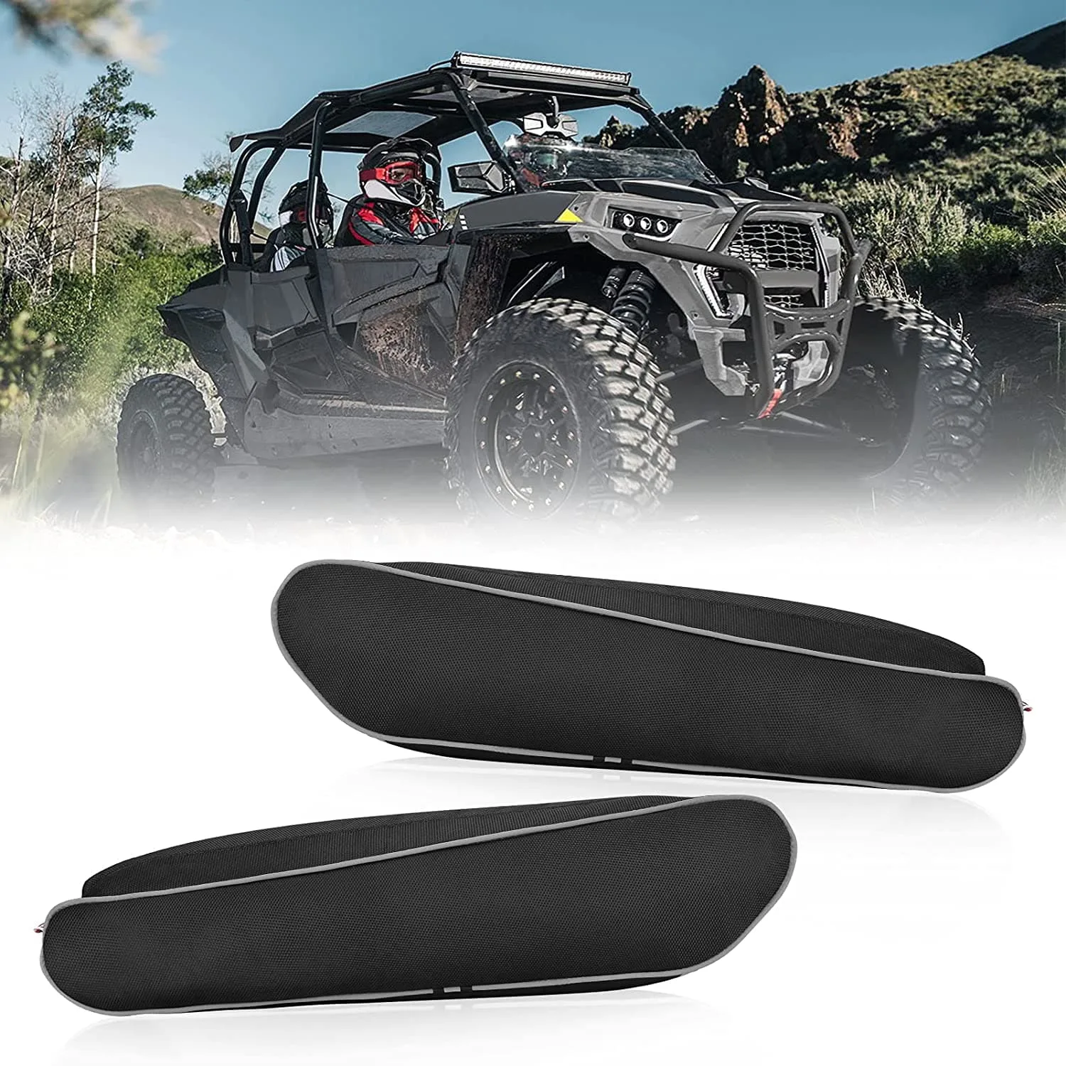 Achterhoektas voor Polaris RZR Turbo / XP 1000 2 stuks