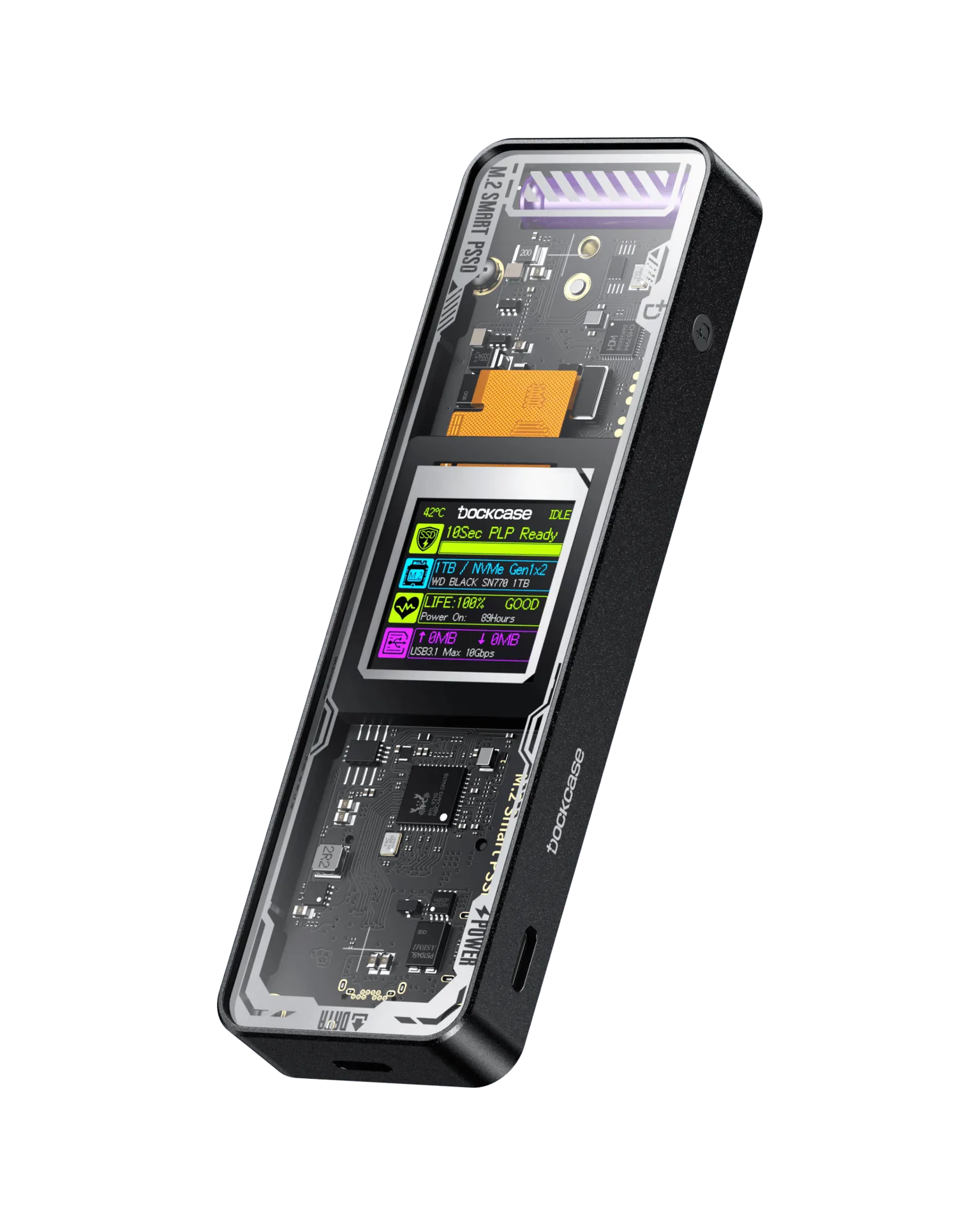 Smart M.2 NVMe SSD Enclosure (Explorer Edition)