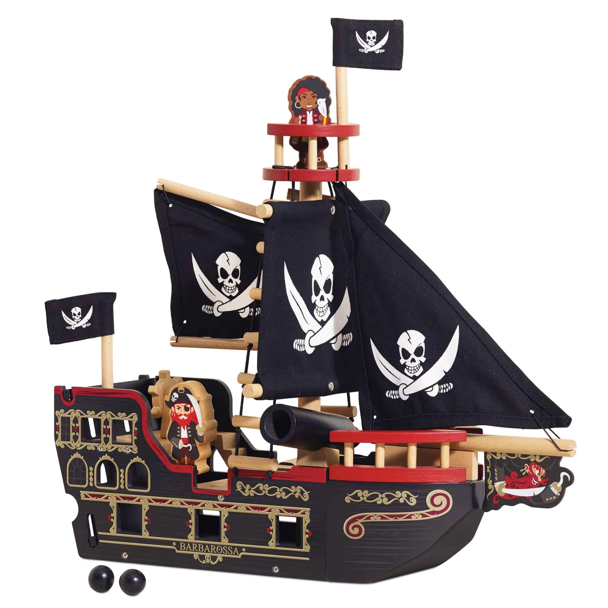 Barco Pirata Barbarossa: Ideas de Juego Educativas